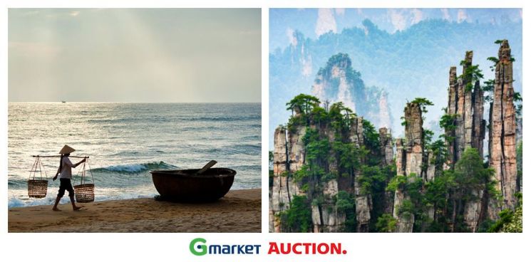 G마켓·옥션, 베트남·중국 여행상품 할인 “최대 46% 할인”