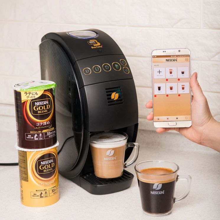 [신상 뜯어보기]IoT 기반의 신개념 커피머신 ‘네스카페’…우리집을 카페로(종합)