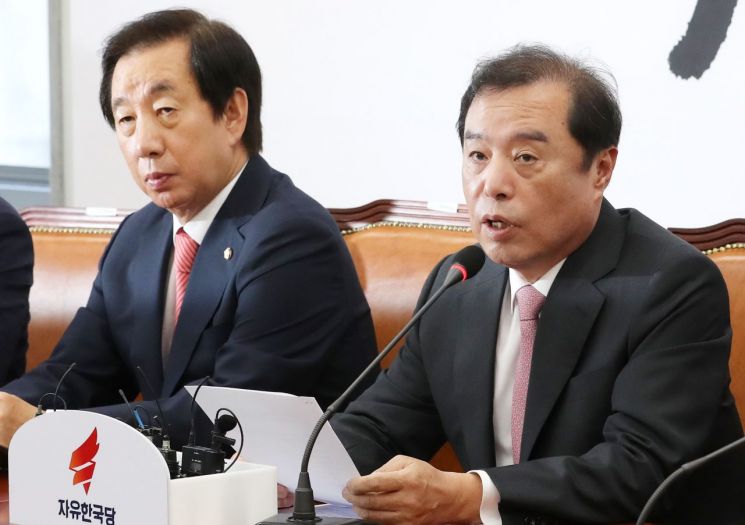 김병준 "국민 합의 없이는 판문점 선언 비준 못한다"