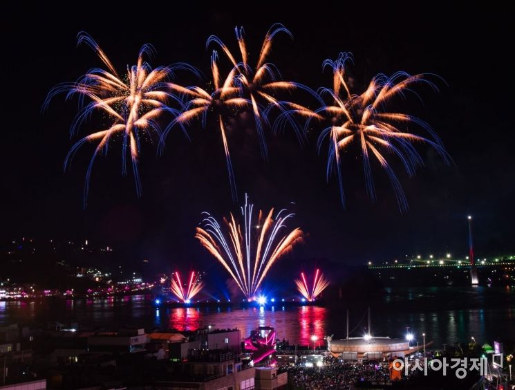 2018 여수밤바다 불꽃축제 모습