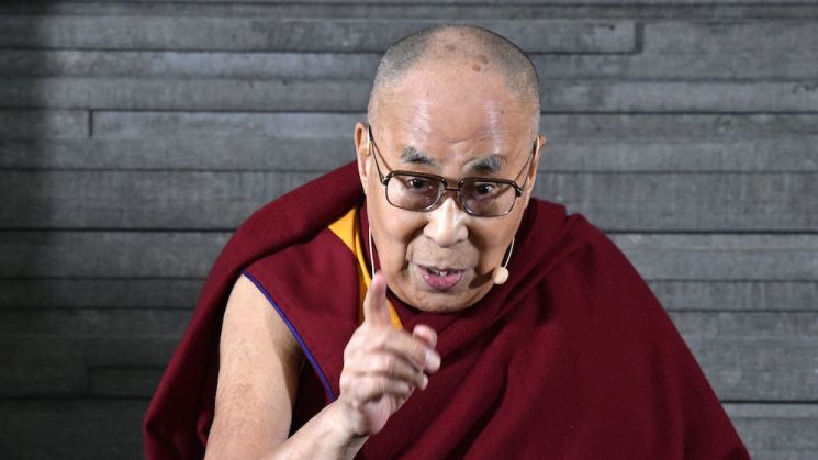 티베트의 영적 지도자 달라이라마. 사진 = AP/연합뉴스