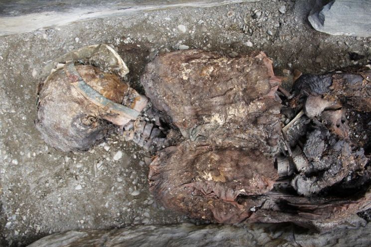 몽골 파지릭 고분서 2400년 전 인골 발굴