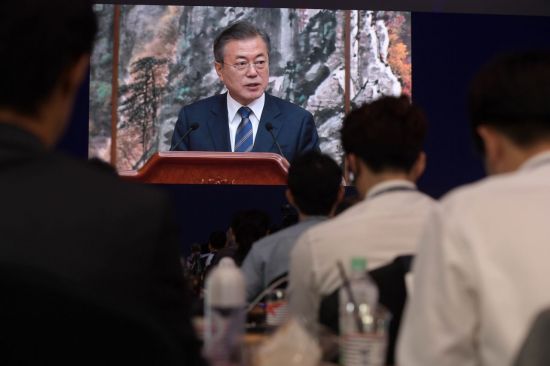 [평양회담]문재인 "남북 첫 비핵화 합의…동창리 시험장 영구 폐쇄"