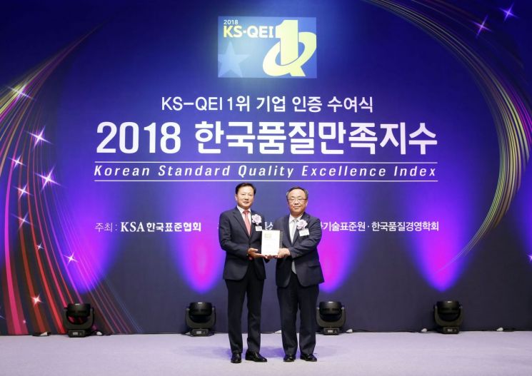 에몬스, '한국품질만족지수' 7년 연속 1위