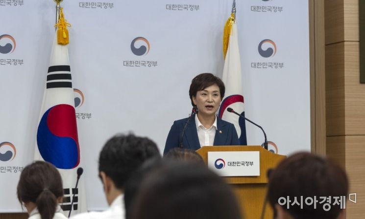 [포토] 수도권주택공급발표하는 김현미 장관
