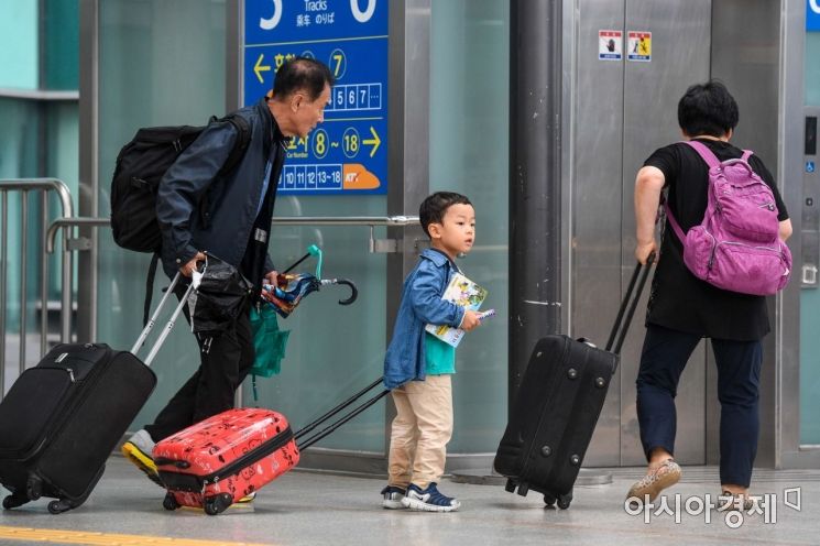 [포토] 귀성길 떠나는 귀성객들