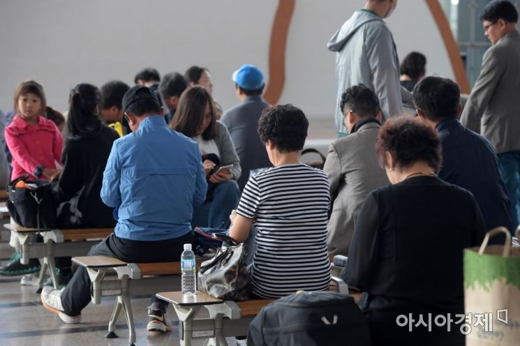 [포토]아침부터 혼잡한 서울역