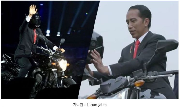 [생생KOTRA]조코위 대통령 아시안게임서 오토바이 탄 까닭