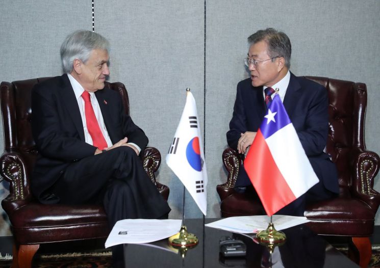 칠레 대통령, 28~29日 국빈방한…文대통령과 '경제협력' 정상회담