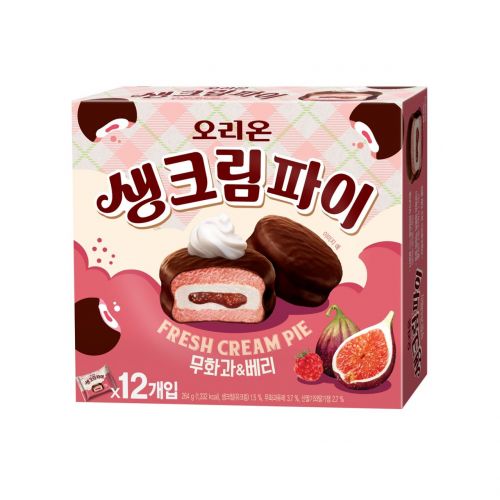  오리온, ‘생크림파이 무화과&베리’ 출시