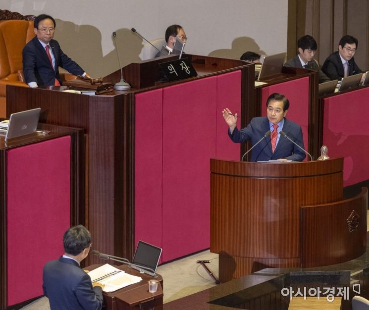 심재철 "유류비 내역을 어떻게 알았나…김동연은 사찰 사과해야"