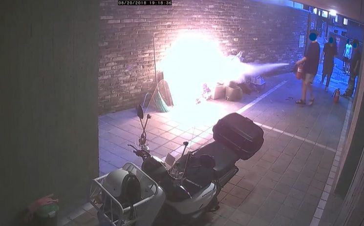 '보이는 소화기'로 초기 화재 진압 늘었다