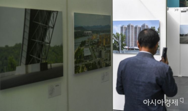 [포토] 평양 건축물 한자리에