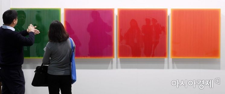 [포토] 코엑스에서 열린 한국국제아트페어