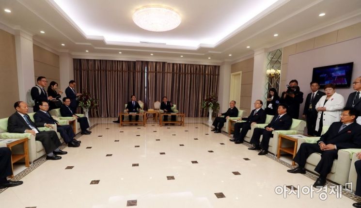 [포토] 0.4선언 11주년 기념 민족통일대회 '환담'