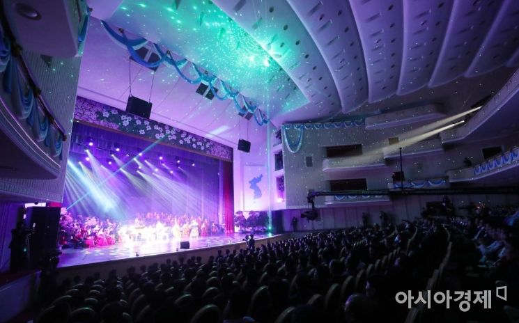 [포토] '10.4선언 11주년 기념 민족통일대회' 환영공연