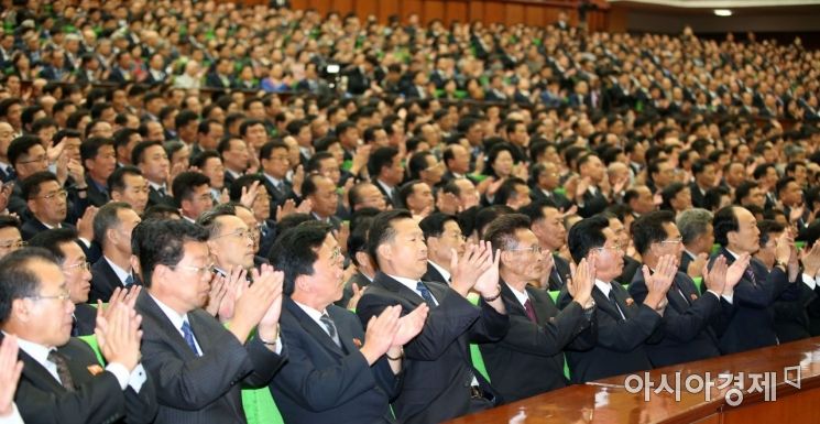[포토] 평양 인문문화궁전에서 열린 10.4선언발표 11주년