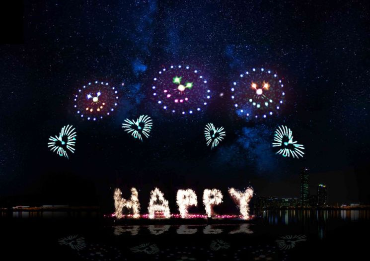 [한화, 불꽃 축제]인공달에 은하수까지…가을밤 수놓는다