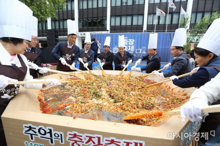 광주 동구, 대형 무등산보리밥 나눔행사 개최