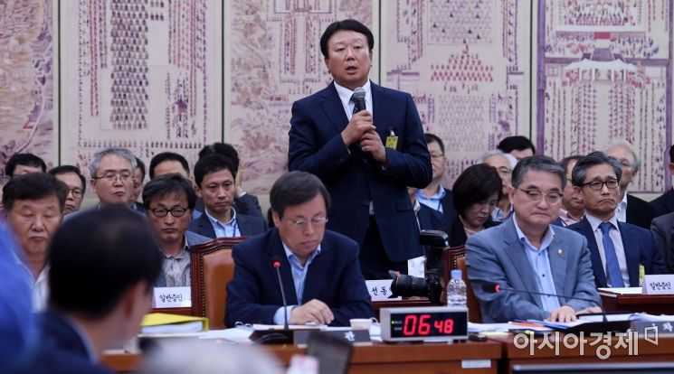 [포토] 국정감사 증인 출석한 선동열 감독