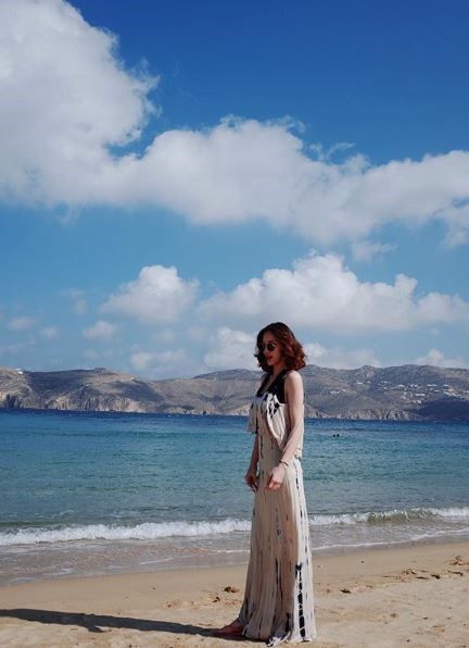 ‘헤어디자이너와 결혼’ 김시향, 그리스 신혼여행 공개…“너무나 좋은 것”