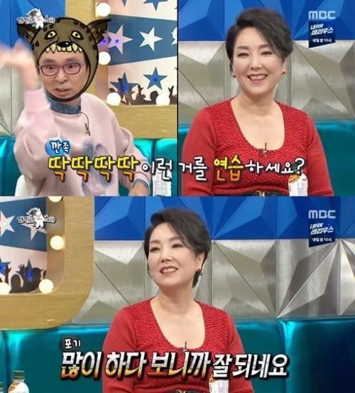 이휘향 "때리는 연기 연습 따로 안해…워낙 많이 해서 잘 때린다"