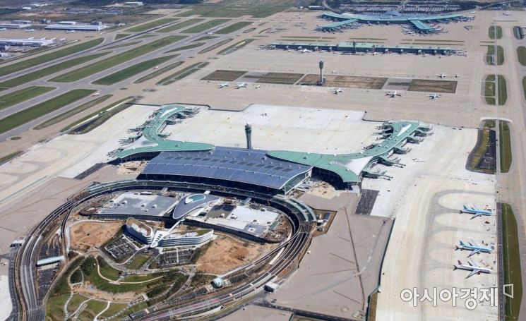 인천공항 제2여객터미널 외북전경(자료사진)