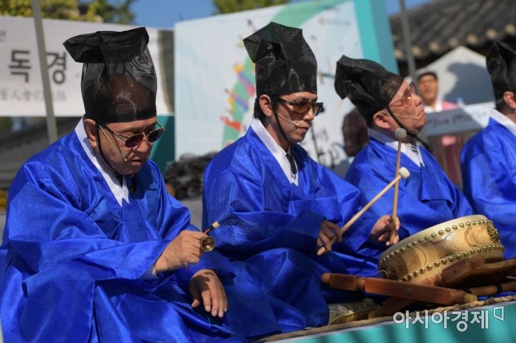 [포토]2018 서울무형문화축제 속 맹인독경