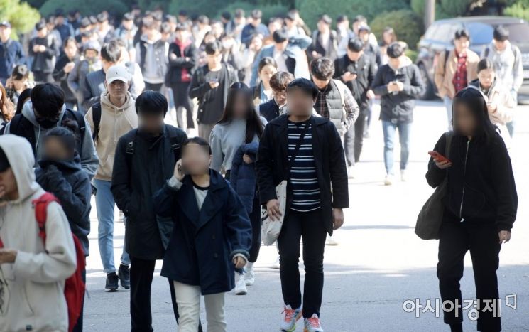 [포토]삼성고시 마친 취준생들