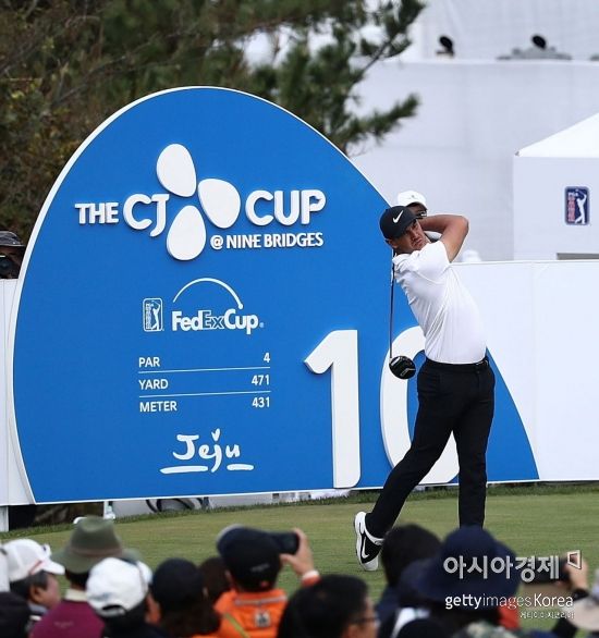 켑카 "더CJ컵 우승으로 세계랭킹 1위까지"(1보)