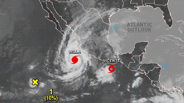 허리케인 ‘윌라’, 오는 24일 멕시코 중서부 강타할 듯…“최대 250㎜ 폭우”