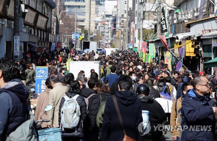 일본거리 풍경.사진=연합뉴스