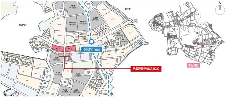 인천 검단신도시 공동주택용지 매수 '후끈'…내달 주상복합 2필지 분양