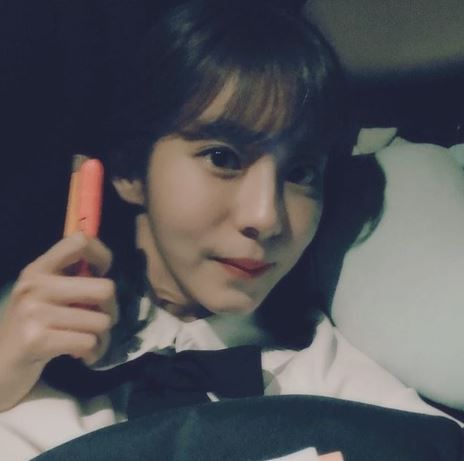 [#스타샷] '하나뿐인 내편' 유이, 부지런한 근황…"대기 시간엔 대본 공부"