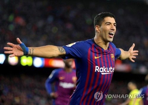 ‘엘클라시코 주인공’ 수아레스, 해트트릭으로 MOM 등극·최고평점 싹쓸이