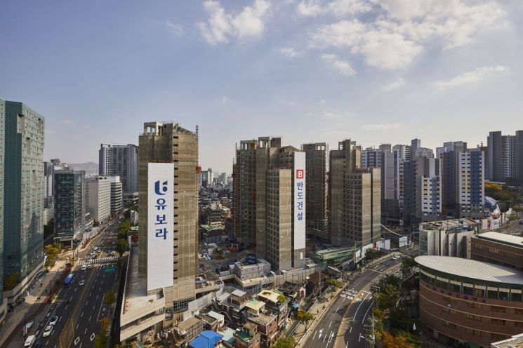 반도건설, '신당 파인힐 하나·유보라' 인기…서울도심 첫 공공지원 민간임대 아파트