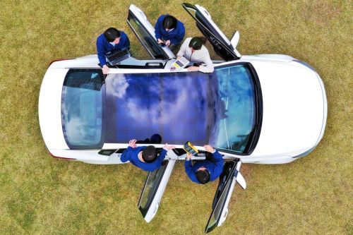 태양광으로 움직이는 車…현대기아차, 솔라시스템 기술 공개