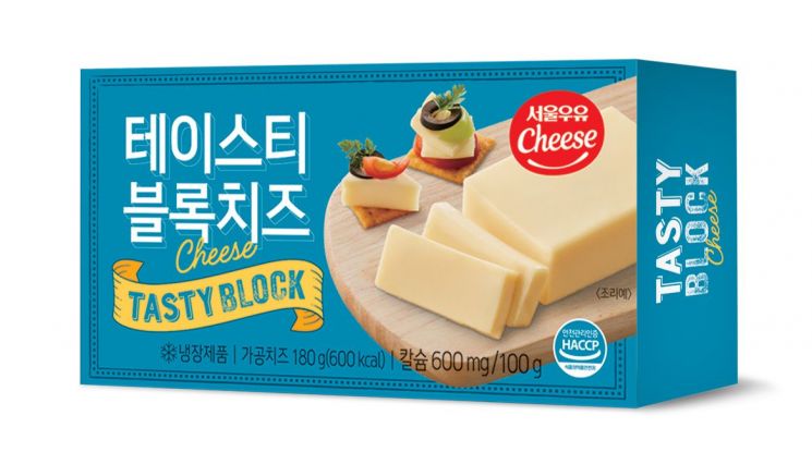 서울우유협동조합, 내 맘대로 잘라먹는 '테이스티 블록치즈' 출시