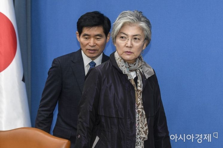 [포토] 국정현안점검조정회의 참석한 강경화 장관