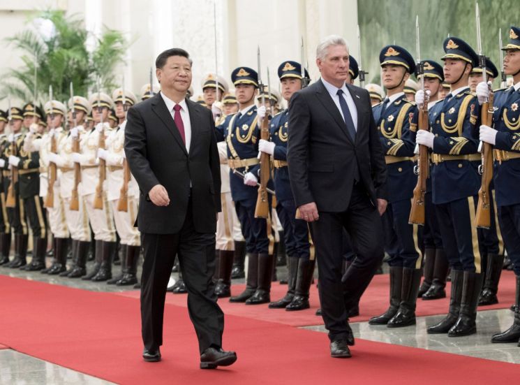 시진핑, 쿠바 지도자와 회담…커지는 대북제재 완화 기대감