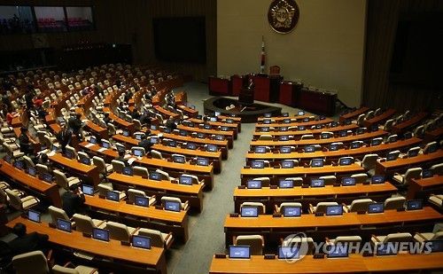 한국당 "국회 공전 책임은 전적으로 청와대와 여당"