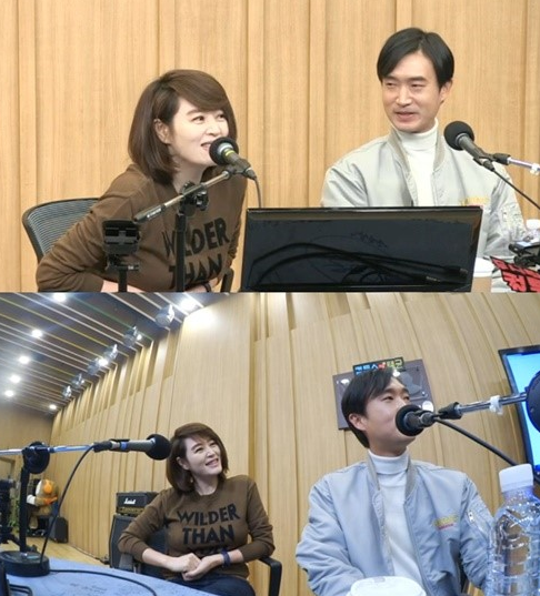 영화 '국가부도의 날' 김혜수, 조우진이 출연했다. 사진=SBS 보이는 라디오 캡처