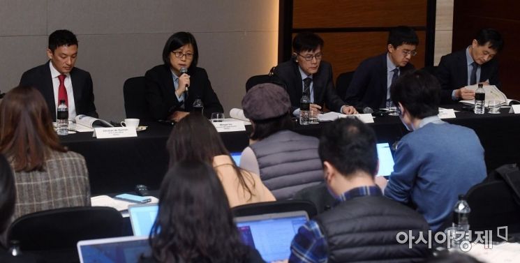[포토] 무디스-한국신용평가, 한국 신용전망 컨퍼런스 미디어브리핑