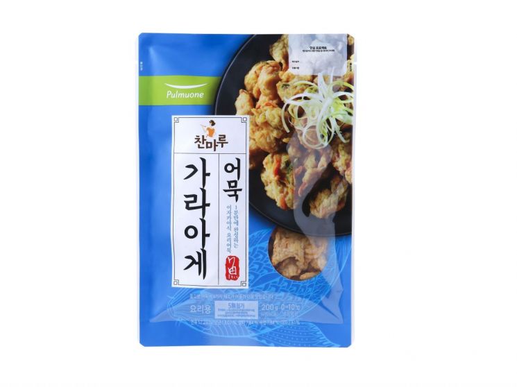 풀무원, 1분 완성 안주 '찬마루 어묵 가라아게' 출시