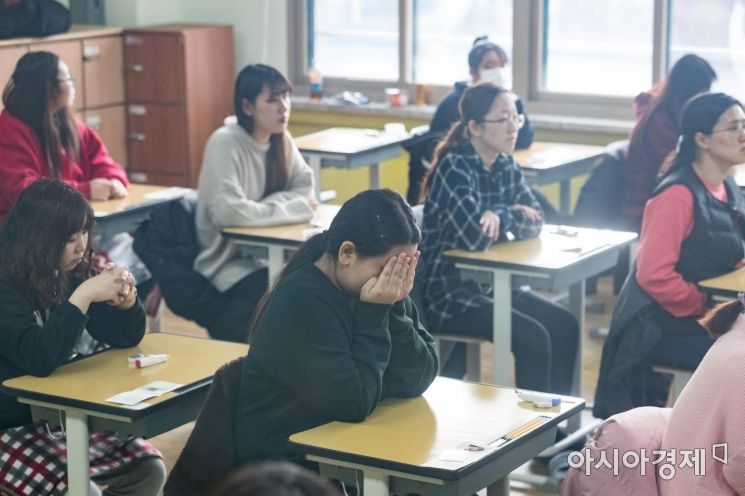 수험생 10명 중 1명 결시…"수능최저 없는 수시 늘어난 탓"