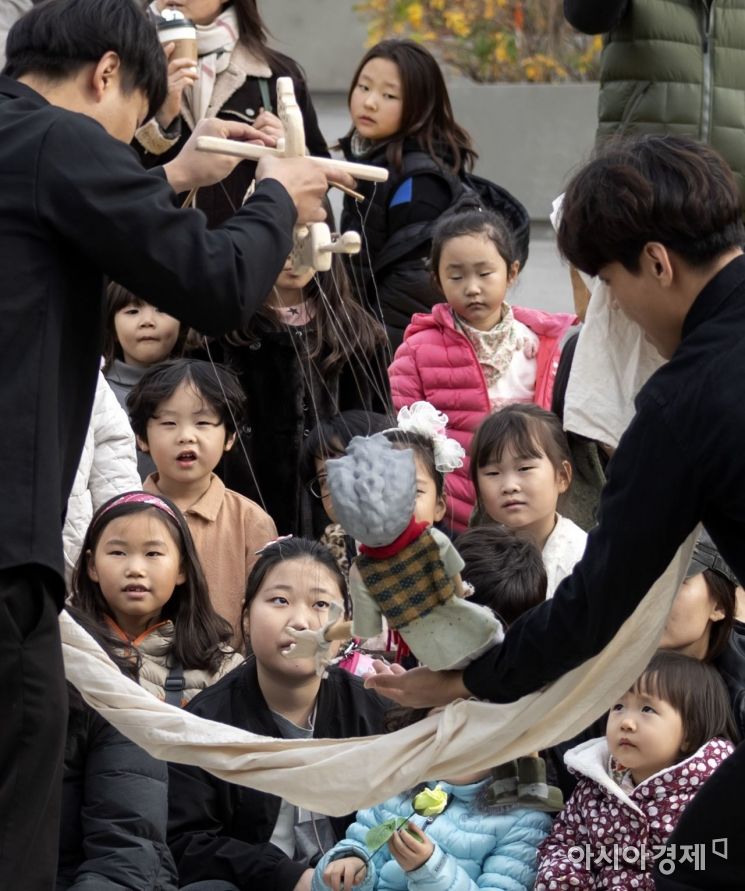 [포토] '재미있는 인형극'