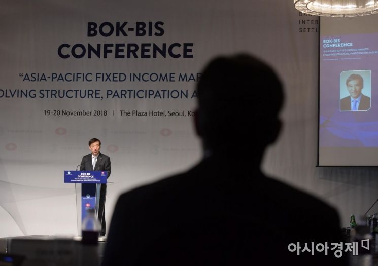 [포토]BOK-BIS 공동컨퍼런스, 이주열 한은 총재 개회사