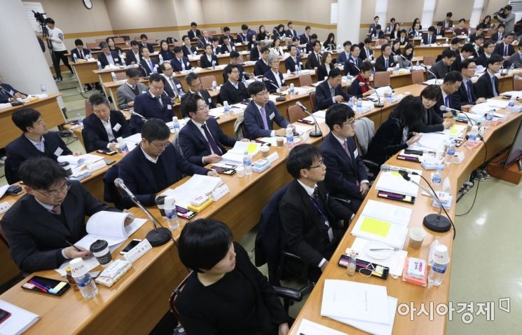 전국법관회의 "사법농단 연루 판사들, 탄핵소추 검토해야"(상보)