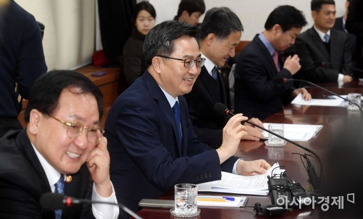 [포토] 인사말하는 김동연 부총리