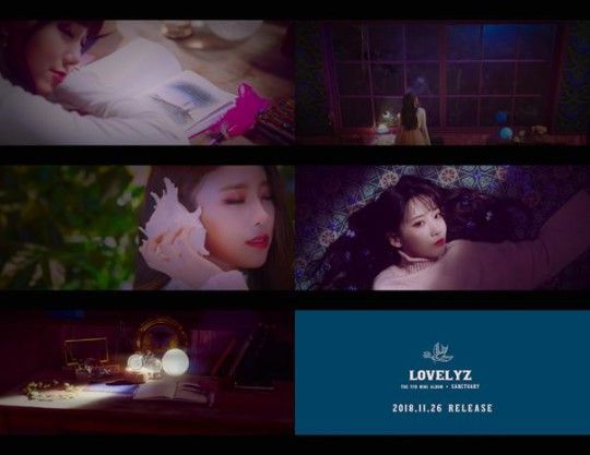 러블리즈, '생츄어리' MV 티저 공개…8인8색 몽환 매력